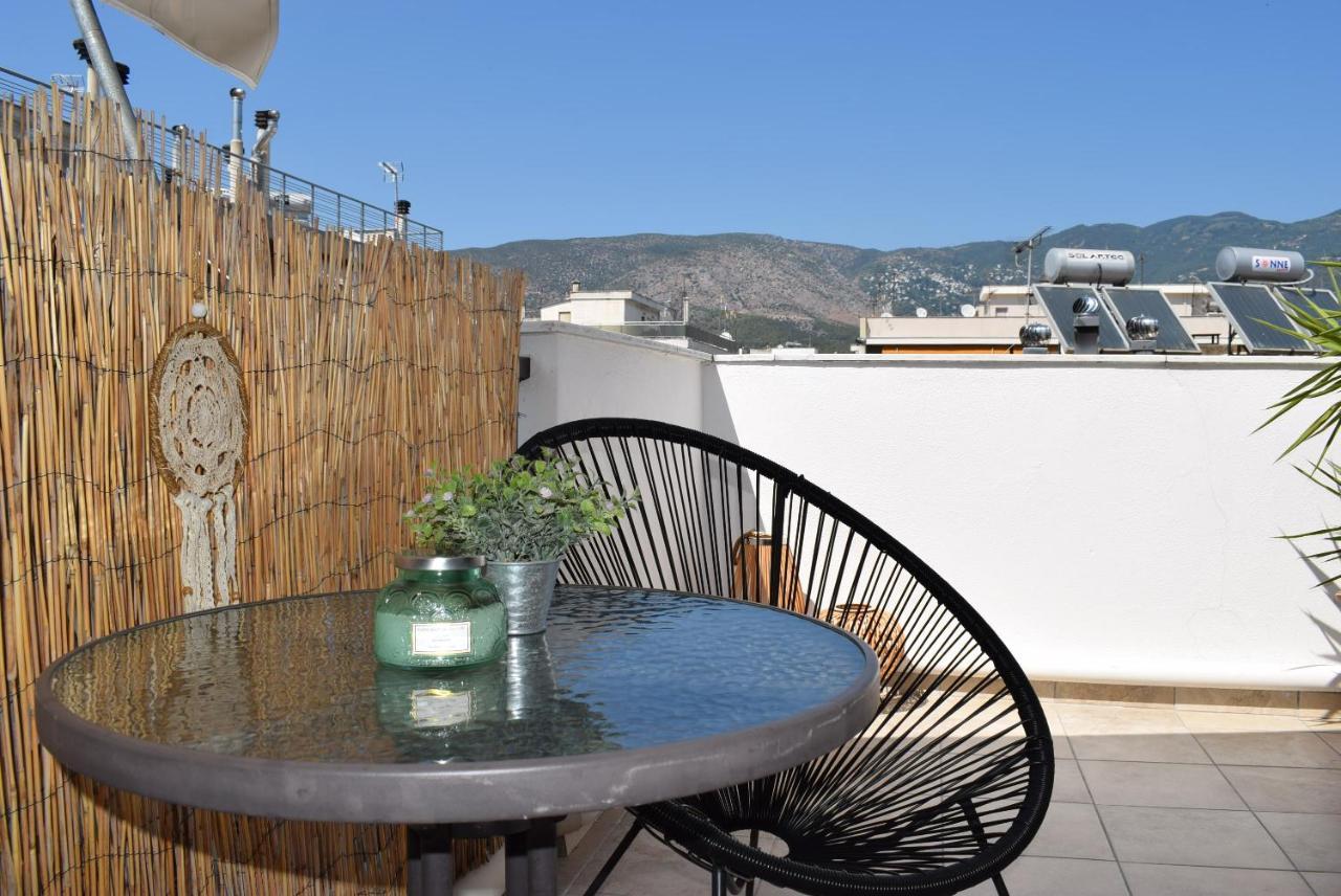Boho Oasis Central Penthouse Apartment โวโลส ภายนอก รูปภาพ